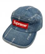 SUPREMEシュプリーム）の古着「キャップ」｜インディゴ
