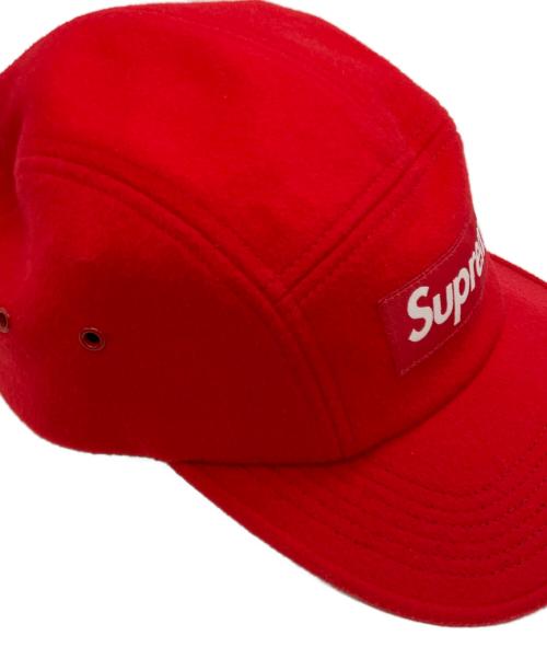 SUPREME（シュプリーム）SUPREME (シュプリーム) キャップ レッドの古着・服飾アイテム