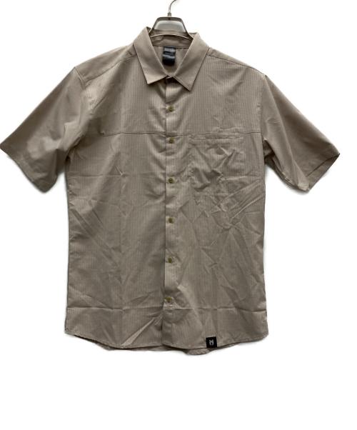 MILLET（ミレー）MILLET (ミレー) アルピ ショートスリーブシャツ ベージュ サイズ:Ｌの古着・服飾アイテム