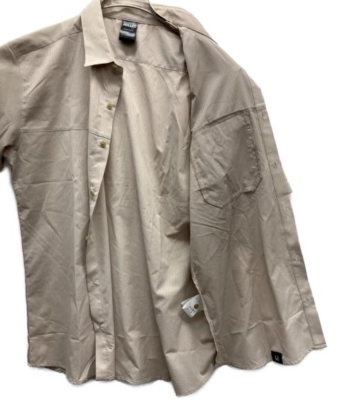 MILLET（ミレー）MILLET (ミレー) アルピ ショートスリーブシャツ ベージュ サイズ:Ｌの古着・服飾アイテム