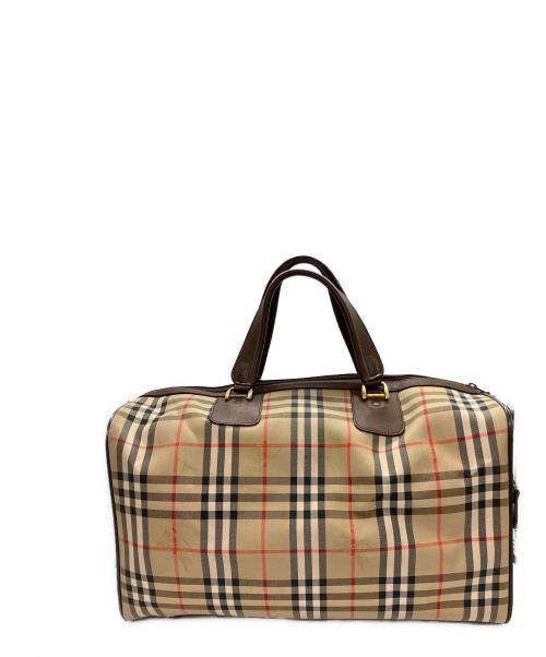 Burberry's（バーバリーズ）Burberry's (バーバリーズ) ボストンバッグ ベージュの古着・服飾アイテム