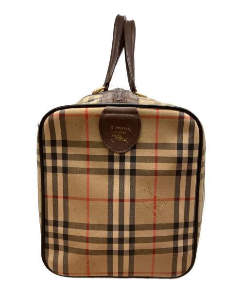 Burberry's（バーバリーズ）Burberry's (バーバリーズ) ボストンバッグ ベージュの古着・服飾アイテム