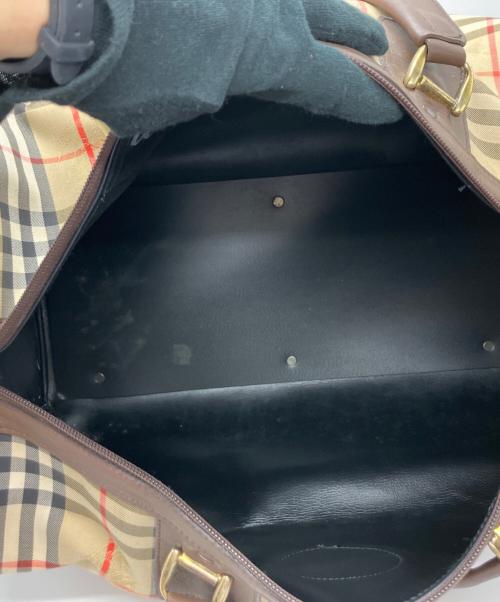Burberry's（バーバリーズ）Burberry's (バーバリーズ) ボストンバッグ ベージュの古着・服飾アイテム