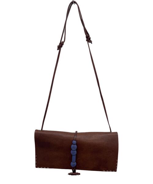 CELINE（セリーヌ）CELINE (セリーヌ) ショルダーバッグ ブラウンの古着・服飾アイテム