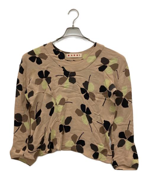 MARNI（マルニ）MARNI (マルニ) 長袖ブラウス ベージュ サイズ:40の古着・服飾アイテム
