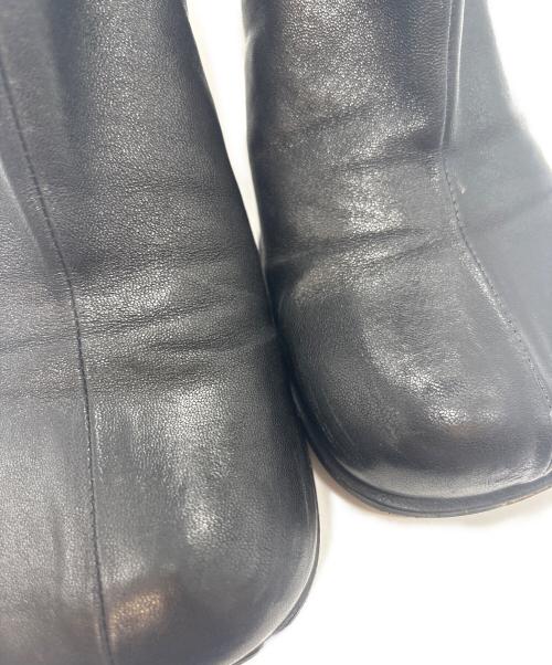 BOTTEGA VENETA（ボッテガベネタ）BOTTEGA VENETA (ボッテガベネタ) ブロックアンクルブーツ ブラック サイズ:37の古着・服飾アイテム