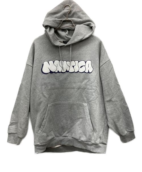 NAUTICA（ノーティカ）NAUTICA (ノーティカ) プルオーバーパーカー 杢グレー サイズ:XXLの古着・服飾アイテム