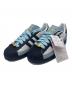 adidas Originals（アディダスオリジナル）の古着「ローカットスニーカー」｜ネイビー×スカイブルー