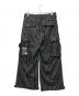 SWITCHBLADE (スイッチブレード) PINSTRIPE WIDE CARGO PT ブラック サイズ:M：40000円