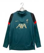 NIKEナイキ）の古着「リバプール 21/22 DRI-FIT ストライク ドリル トップ」｜グリーン