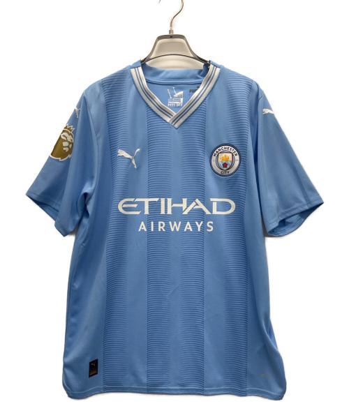 PUMA（プーマ）PUMA (プーマ) サッカーユニフォーム スカイブルー サイズ:Ｌの古着・服飾アイテム