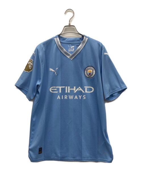 PUMA（プーマ）PUMA (プーマ) サッカーユニフォーム スカイブルー サイズ:Ｌの古着・服飾アイテム