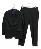 BURBERRY BLACK LABELバーバリーブラックレーベル）の古着「セットアップスーツ」｜ブラック