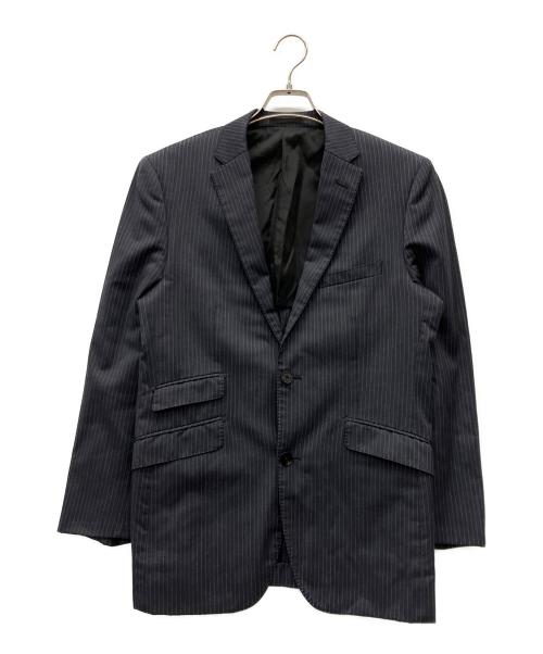 BURBERRY BLACK LABEL（バーバリーブラックレーベル）BURBERRY BLACK LABEL (バーバリーブラックレーベル) セットアップスーツ ネイビー×パープル サイズ:不明の古着・服飾アイテム