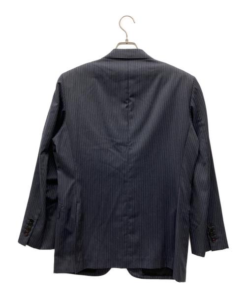 BURBERRY BLACK LABEL（バーバリーブラックレーベル）BURBERRY BLACK LABEL (バーバリーブラックレーベル) セットアップスーツ ネイビー×パープル サイズ:不明の古着・服飾アイテム