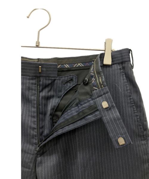 BURBERRY BLACK LABEL（バーバリーブラックレーベル）BURBERRY BLACK LABEL (バーバリーブラックレーベル) セットアップスーツ ネイビー×パープル サイズ:不明の古着・服飾アイテム