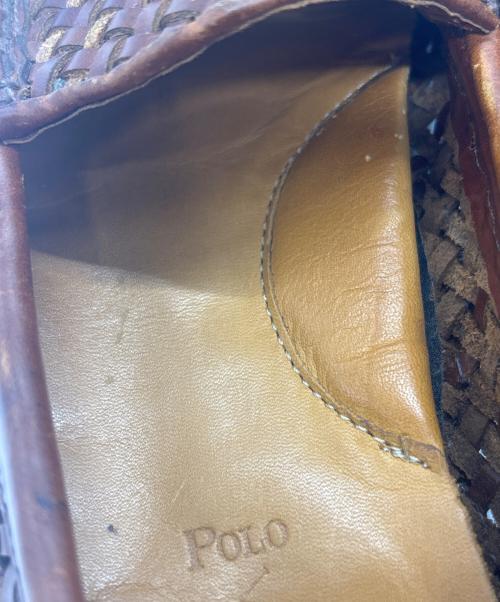 POLO RALPH LAUREN（ポロ・ラルフローレン）POLO RALPH LAUREN (ポロ・ラルフローレン) ローファー ブラウン サイズ:不明の古着・服飾アイテム