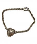 GUCCIグッチ）の古着「ハートモチーフブレスレット」