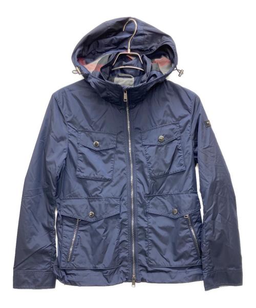 BLACK LABEL CRESTBRIDGE（ブラックレーベル クレストブリッジ）BLACK LABEL CRESTBRIDGE (ブラックレーベル クレストブリッジ) ナイロンジャケット ネイビー サイズ:Mの古着・服飾アイテム