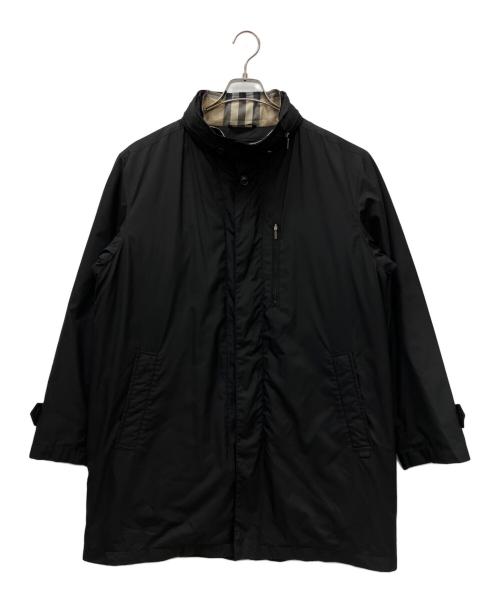BURBERRY LONDON（バーバリーロンドン）BURBERRY LONDON (バーバリーロンドン) ダウンライナー付コート ブラック サイズ:Ｌの古着・服飾アイテム