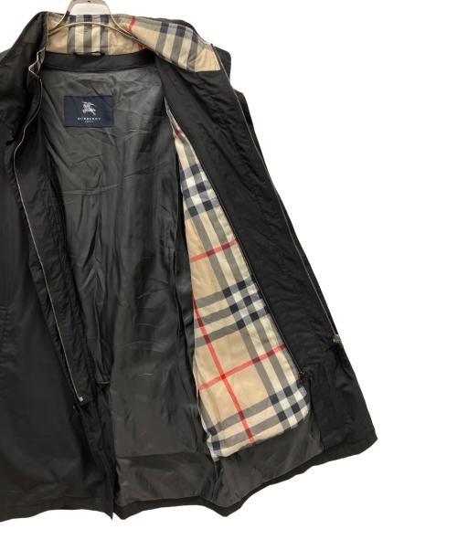 BURBERRY LONDON（バーバリーロンドン）BURBERRY LONDON (バーバリーロンドン) ダウンライナー付コート ブラック サイズ:Ｌの古着・服飾アイテム