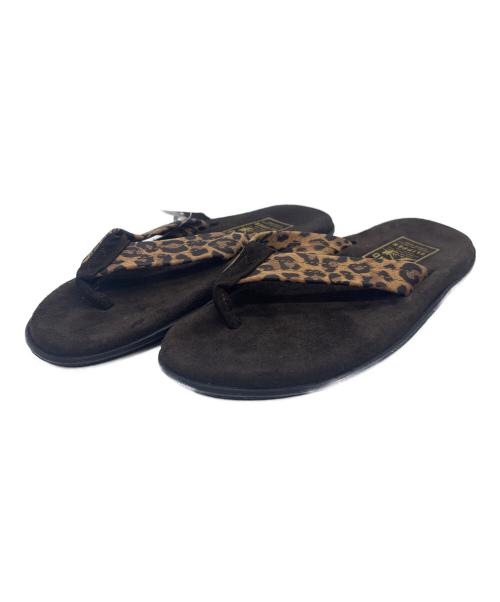 ISLAND SLIPPER（アイランドスリッパ）ISLAND SLIPPER (アイランドスリッパ) トングサンダル ブラウン サイズ:25 未使用品の古着・服飾アイテム