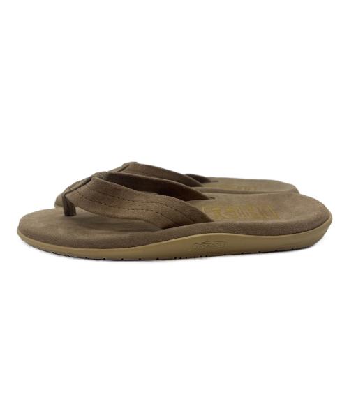 ISLAND SLIPPER（アイランドスリッパ）ISLAND SLIPPER (アイランドスリッパ) ビーチサンダル ベージュ サイズ:25 未使用品の古着・服飾アイテム