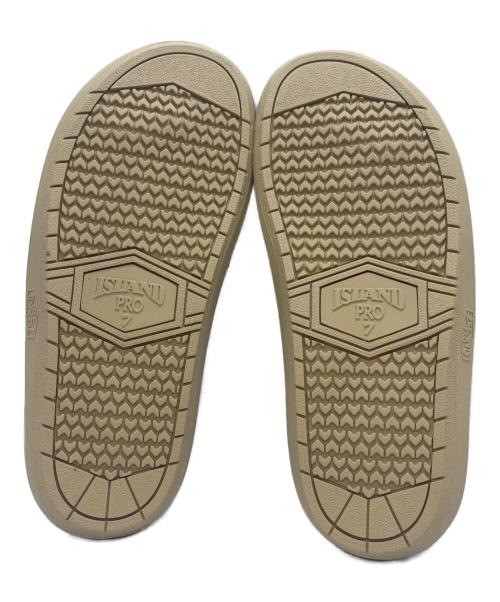 ISLAND SLIPPER（アイランドスリッパ）ISLAND SLIPPER (アイランドスリッパ) ビーチサンダル ベージュ サイズ:25 未使用品の古着・服飾アイテム