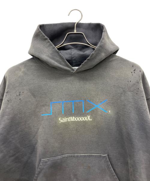SAINT MICHAEL（セントマイケル）SAINT MICHAEL (セントマイケル) 25SS SMX HOODIE グレー サイズ:XLの古着・服飾アイテム