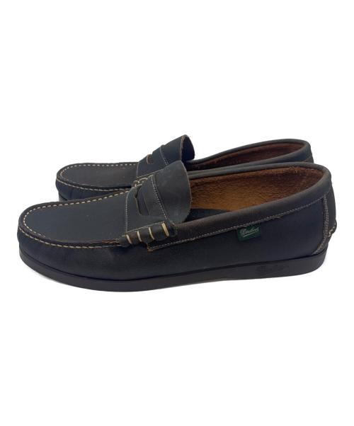 PARABOOT（パラブーツ）PARABOOT (パラブーツ) コインローファー ブラウン サイズ:28の古着・服飾アイテム