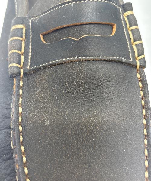 PARABOOT（パラブーツ）PARABOOT (パラブーツ) コインローファー ブラウン サイズ:28の古着・服飾アイテム
