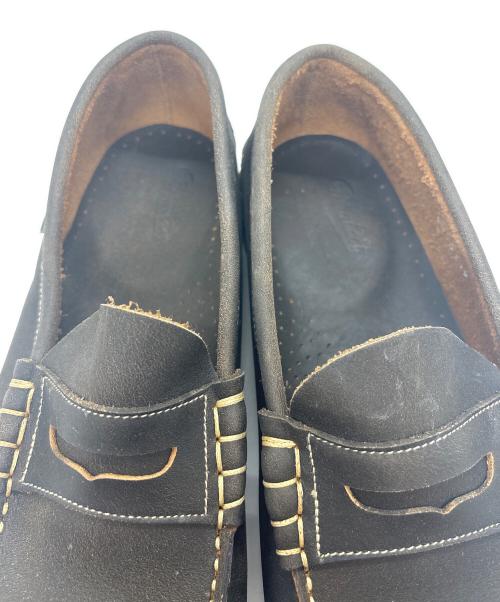 PARABOOT（パラブーツ）PARABOOT (パラブーツ) コインローファー ブラウン サイズ:28の古着・服飾アイテム