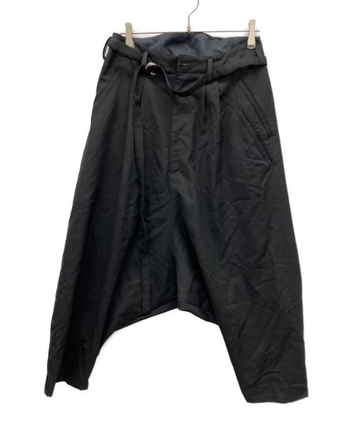 sulvam（サルバム）sulvam (サルバム) サルエルパンツ ブラック サイズ:SIZE Mの古着・服飾アイテム