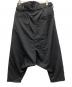 sulvam (サルバム) サルエルパンツ ブラック サイズ:SIZE M：13000円