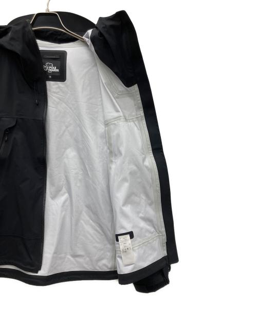POLEWARDS（ポールワーズ）POLEWARDS (ポールワーズ) デュアルフォース ストレッチ レインジャケット ブラック サイズ:Sの古着・服飾アイテム