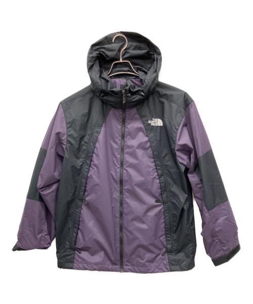 THE NORTH FACE（ザ ノース フェイス）THE NORTH FACE (ザ ノース フェイス) チムニーウインドジャケット パープル×ブラック サイズ:Mの古着・服飾アイテム