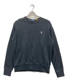 POLO RALPH LAUREN（ポロ・ラルフローレン）の古着「スウェット」｜ブラック