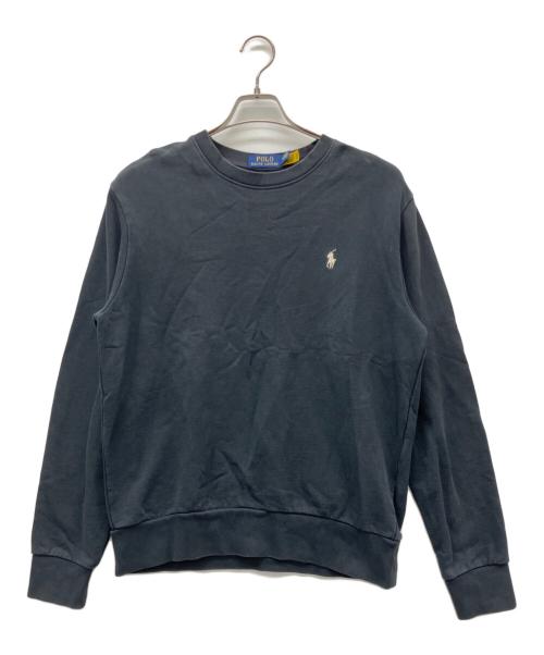 POLO RALPH LAUREN（ポロ・ラルフローレン）POLO RALPH LAUREN (ポロ・ラルフローレン) スウェット ブラック サイズ:Mの古着・服飾アイテム