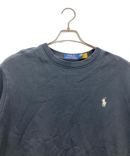 POLO RALPH LAUREN（ポロ・ラルフローレン）POLO RALPH LAUREN (ポロ・ラルフローレン) スウェット ブラック サイズ:Mの古着・服飾アイテム