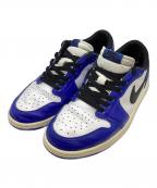 NIKEナイキ）の古着「ローカットスニーカー」｜ブルー×ホワイト
