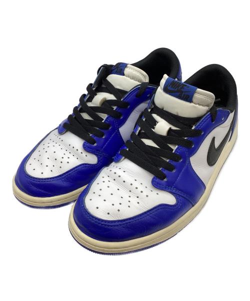 NIKE（ナイキ）NIKE (ナイキ) ローカットスニーカー ブルー×ホワイト サイズ:28の古着・服飾アイテム