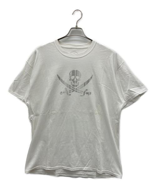 NEIGHBORHOOD（ネイバーフッド）NEIGHBORHOOD (ネイバーフッド) anti social social CLUB (アンチソーシャルソーシャルクラブ) 半袖Tシャツ ホワイト サイズ:XLの古着・服飾アイテム
