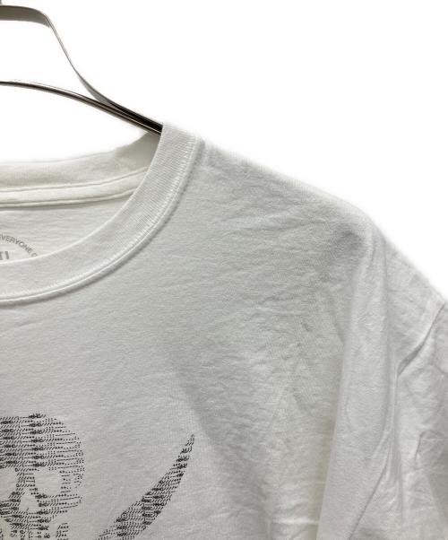 NEIGHBORHOOD（ネイバーフッド）NEIGHBORHOOD (ネイバーフッド) anti social social CLUB (アンチソーシャルソーシャルクラブ) 半袖Tシャツ ホワイト サイズ:XLの古着・服飾アイテム