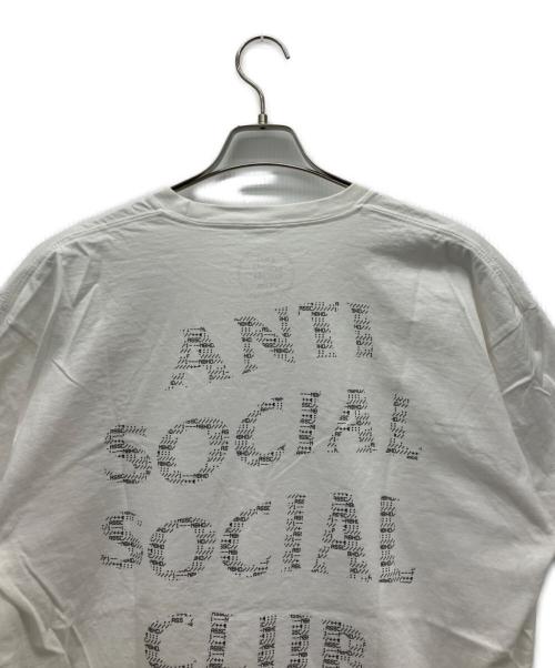 NEIGHBORHOOD（ネイバーフッド）NEIGHBORHOOD (ネイバーフッド) anti social social CLUB (アンチソーシャルソーシャルクラブ) 半袖Tシャツ ホワイト サイズ:XLの古着・服飾アイテム