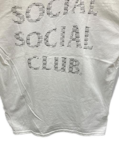 NEIGHBORHOOD（ネイバーフッド）NEIGHBORHOOD (ネイバーフッド) anti social social CLUB (アンチソーシャルソーシャルクラブ) 半袖Tシャツ ホワイト サイズ:XLの古着・服飾アイテム