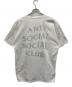NEIGHBORHOOD (ネイバーフッド) anti social social CLUB (アンチソーシャルソーシャルクラブ) 半袖Tシャツ ホワイト サイズ:XL：7000円