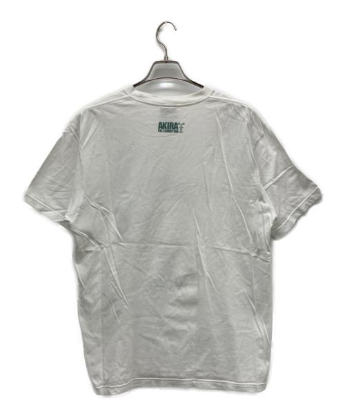 AKIRAセル画展（アキラセルガテン）AKIRAセル画展 (アキラセルガテン) 半袖Tシャツ ホワイト サイズ:XLの古着・服飾アイテム