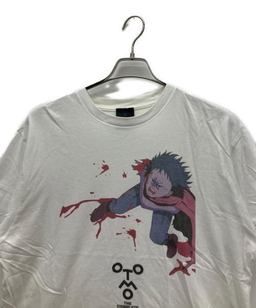 AKIRAセル画展（アキラセルガテン）AKIRAセル画展 (アキラセルガテン) 半袖Tシャツ ホワイト サイズ:XLの古着・服飾アイテム