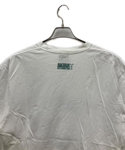 AKIRAセル画展（アキラセルガテン）AKIRAセル画展 (アキラセルガテン) 半袖Tシャツ ホワイト サイズ:XLの古着・服飾アイテム