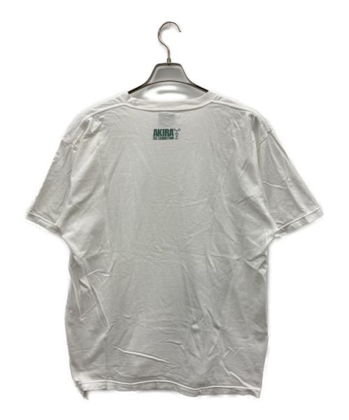 AKIRAセル画展（アキラセルガテン）AKIRAセル画展 (アキラセルガテン) 半袖Tシャツ ホワイト サイズ:XLの古着・服飾アイテム